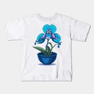 Potted Orchid Kids T-Shirt